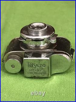 Vintage Untested MYCRO Camera With Leather Case