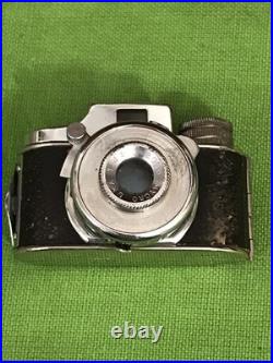 Vintage Untested MYCRO Camera With Leather Case