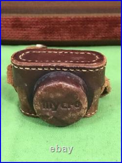 Vintage Untested MYCRO Camera With Leather Case