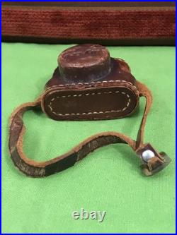 Vintage Untested MYCRO Camera With Leather Case