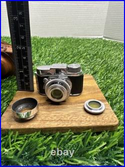 Vintage Untested MYCRO III A Spy Camera With Leather Case, Extra Lens submini Vintage Untested MYCRO III A Spy Camera With Leather Case, Extra Lens submini