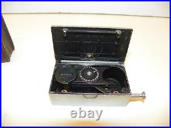 Vintage Whitaker Micro 16 Camera and Corduro case