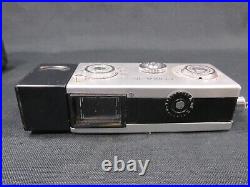 Vintage Wirgin Edixa 16 S Subminiature Camera Rodenstock Trinar Lens + Case