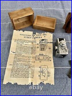 Vintage Wwii Era Occupied Japan Steky Model III Subminiature Spy Camera