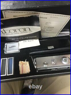 Vintage Yashica Atoron Spy camera uses Minox film subminiature New old stock