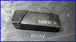 Vintage Yashica Atoron Subminiature Spy Camera Original Leather Case