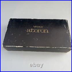 Vintage Yashica Atoron Ultra Miniature Spy Film Camera Open Never Used 1965