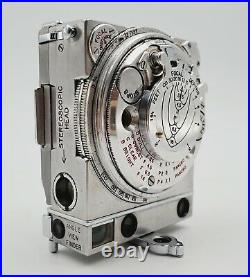 Vintage c. 1937-41 Jaeger-LeCoultre Compass 35mm Film Camera Serial #3088