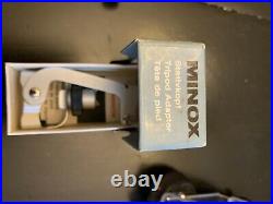 Vintage minox subminature camera tripod & 2 Camera Adaptors
