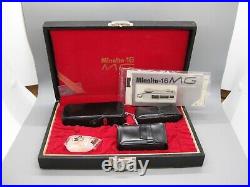 Vtg 1960's Minolta 16 MG Miniature Spy Film Camera withFlash Manual & Case EX