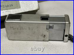 Vtg MINOLTA 16 MG KIT 16mm Subminiature Hand Camera Original Box & Paperwork