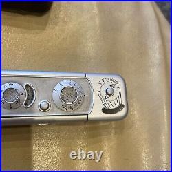 Vtg MINOX B Sub Minature Camera case Chain 13.5 F= 35mm Rare Germany Spy Nice