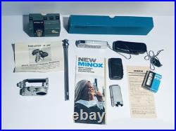 Vtg MINOX Wetzlar Subminiature Camera Complan f/3.5 15mm Lens With Accessories