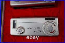 Vtg Minolta 16 MG-S Miniature Spy Film Camera with Bonus Minolta 16 MG READ