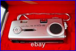 Vtg Minolta 16 MG-S Miniature Spy Film Camera with Bonus Minolta 16 MG READ
