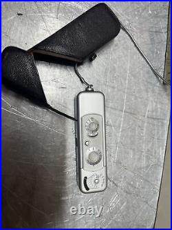 Vtg Minox B Wetzlar I Subminiature Spy Camera Complan Leather Case Germany Mini