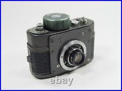 Working Ajax F-21 Vintage USSR Russian Military KGB Spy Film 21mm Mini Camera #4