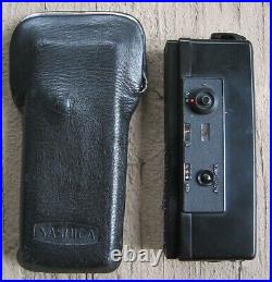 Yashica Atoron Electro Mini Spy Camera With Case, Japan, Untested, Vintage, Rare