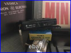 Yashica Atoron Electro Subminiature Spy Film Camera With Box & Extras VINTAGE