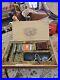 Yashica Atoron Vintage Subminiature Spy Camera & Accessories In Cigar Box